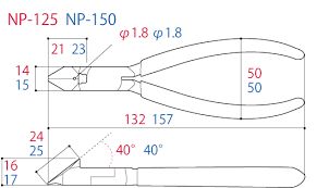 Np- 125 150 Kìm cắt chéo