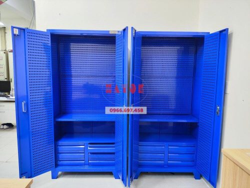 Tủ treo dụng cụ 2 cánh 6 ngăn HT-1900-6