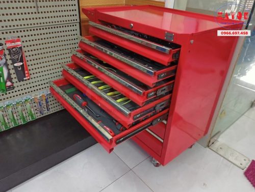 Tủ đồ nghề 7 ngăn 125 chi tiết HT-7125