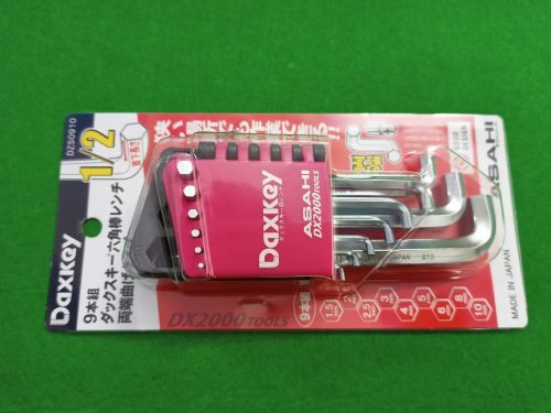 Bộ lục giác ngắn 2 đầu cong Asahi DZS0910