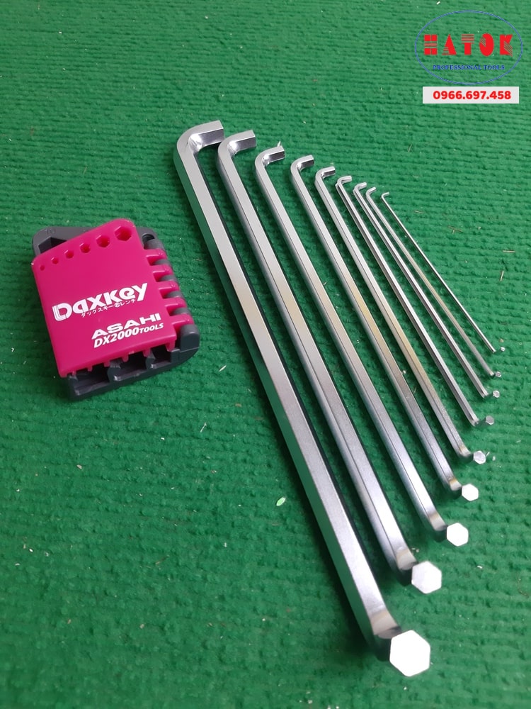 Bộ lục giác 2 đầu cong DYS0910