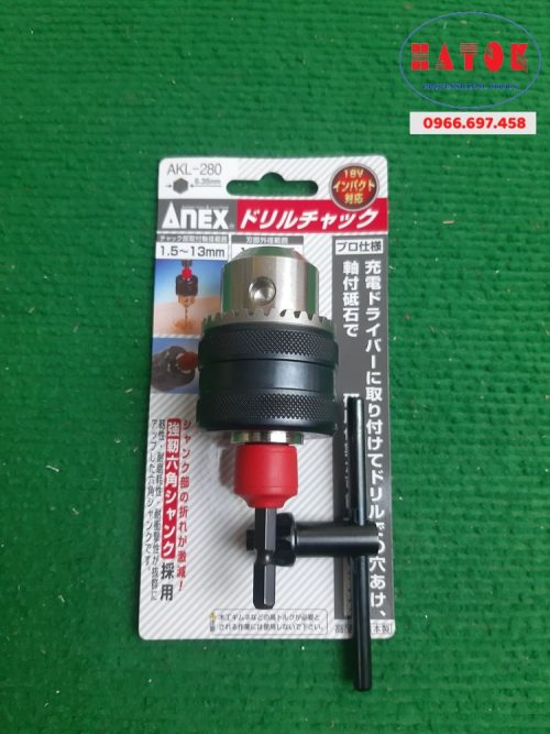 Đầu chuyển mũi khoan Anex AKL-280