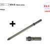 Mũi vít chuôi gài cánh phi 5mm OHMI VH-5 No.2x5x100