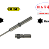Mũi vặn vít hình sao T6 OHMI VH-5T T6x5x80(2.5x20)