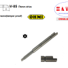 Đầu vặn vít hoa thị có lỗ OHMI V-05T T7Hx4x44(2.5x20)