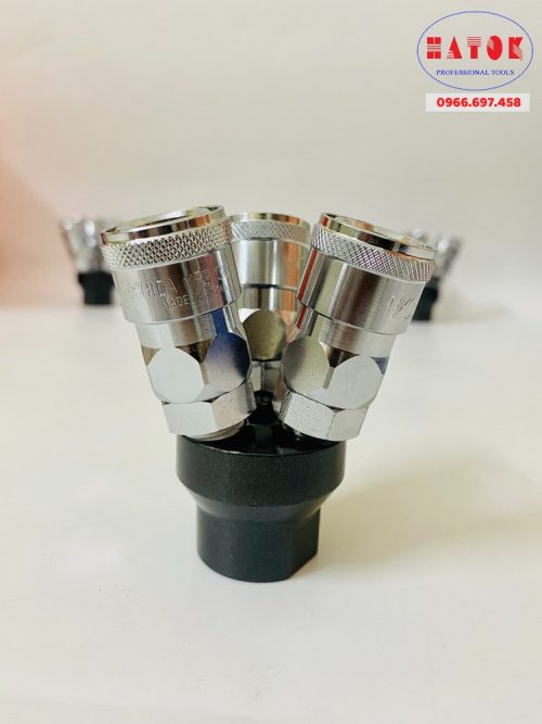 Khớp nối nhanh khí nén 3 nhánh NKC SMY3