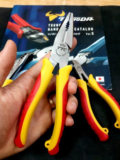Kìm điện thép không gỉ Tsunoda SP-175DG
