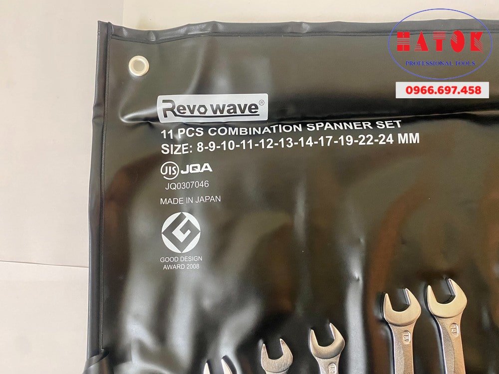 Bộ cờ lê vòng miệng Asahi 1011M-1-CL