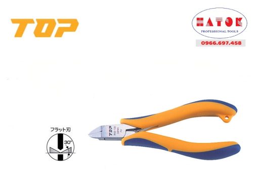 Kìm cắt nhựa lưỡi phẳng 4 inch Top PN3-120