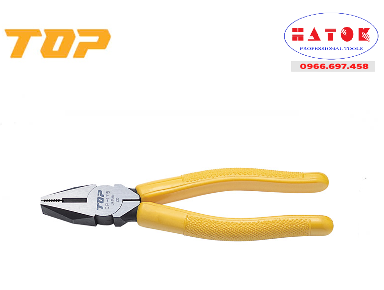 Kìm đầu bằng cán nhựa cứng Top CP-150PG