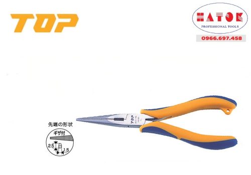 Kìm mỏ nhọn có lưỡi cắt Top RA3-130