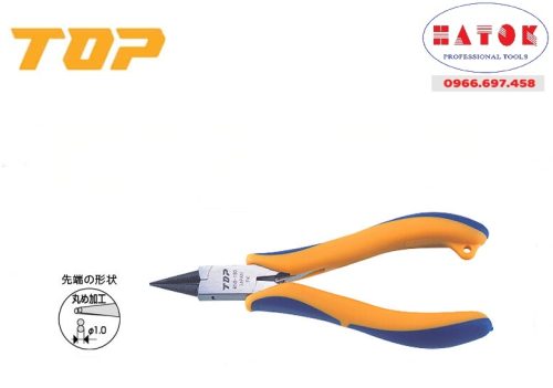 Kìm uốn mũi tròn Top RN3-130