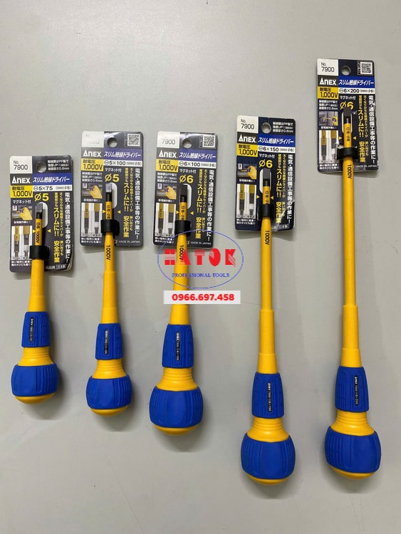 Tô vít 2 cạnh cách điện 1000V Anex No.7900