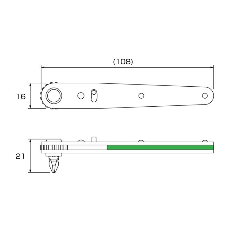 Tay vặn góc hẹp Anex No425
